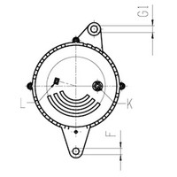 HC-Cargo Lichtmaschine Generator 120A FüR VW Polo Variant 1.9 TDI Golf III Seat