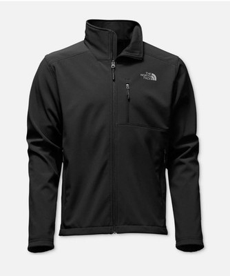 New Men's The North Face Black Apex Bionic Softshell Jacket (Medium to 4xl)