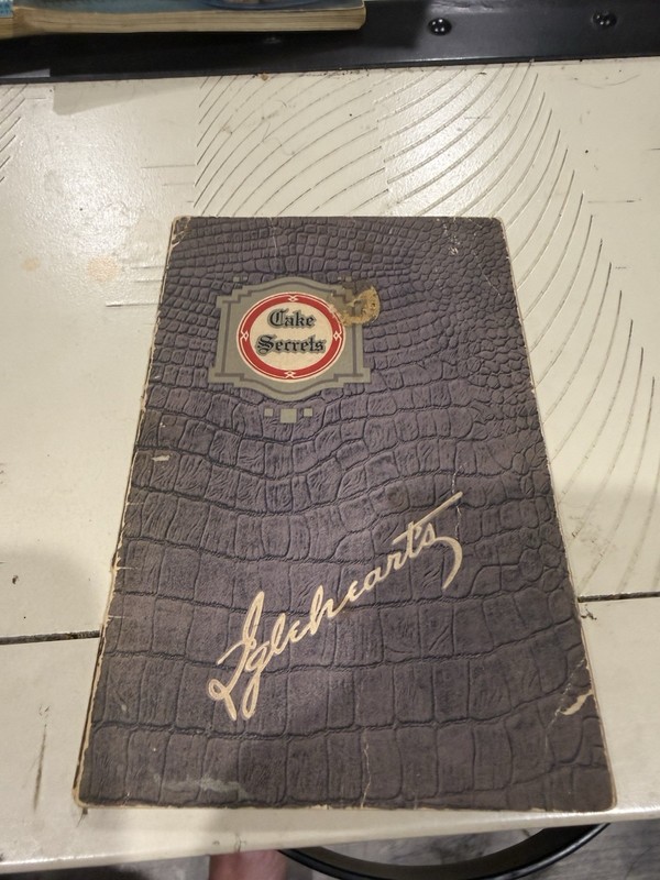 1924 IGLEHEART'S CAKE SECRETS RECIPE BOOKLET original