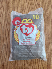 McDonalds TY Teenie Beanie Happy Meal 1998 10 Zip NIP