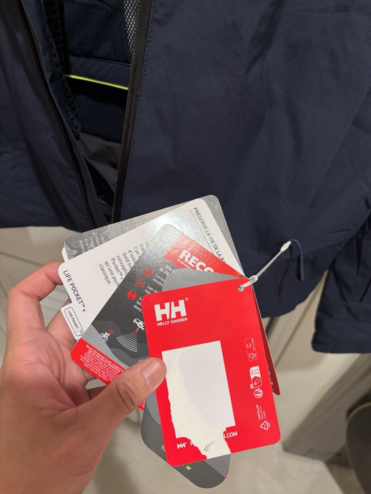 Helly Hansen Alpha Infinity Insulated Ski Jacket - Men's- Size Small -NEW image 6
