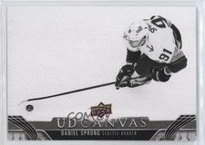 2023-24 Upper Deck Series 1 UD Canvas Black & White Daniel Sprong #C68 1fa0