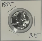 1955 Washington Quarter 90% Silver Bullion Uncirculated