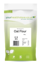 yourhealthstore® Premium Whole Grain Gluten Free Oat Flour 400g Made from Bri...