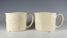 Longaberger Woven Traditions Ivory Mug Large ...