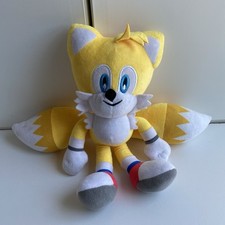 Tails from Sonic The Hedgehog 12" Plush Yellow No Tags