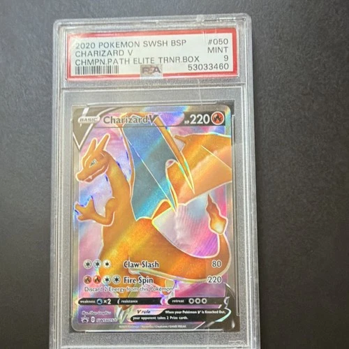 Pokémon Charizard V SWSH050 SWSH: Sword & Shield Promo Holo PSA 9 2020