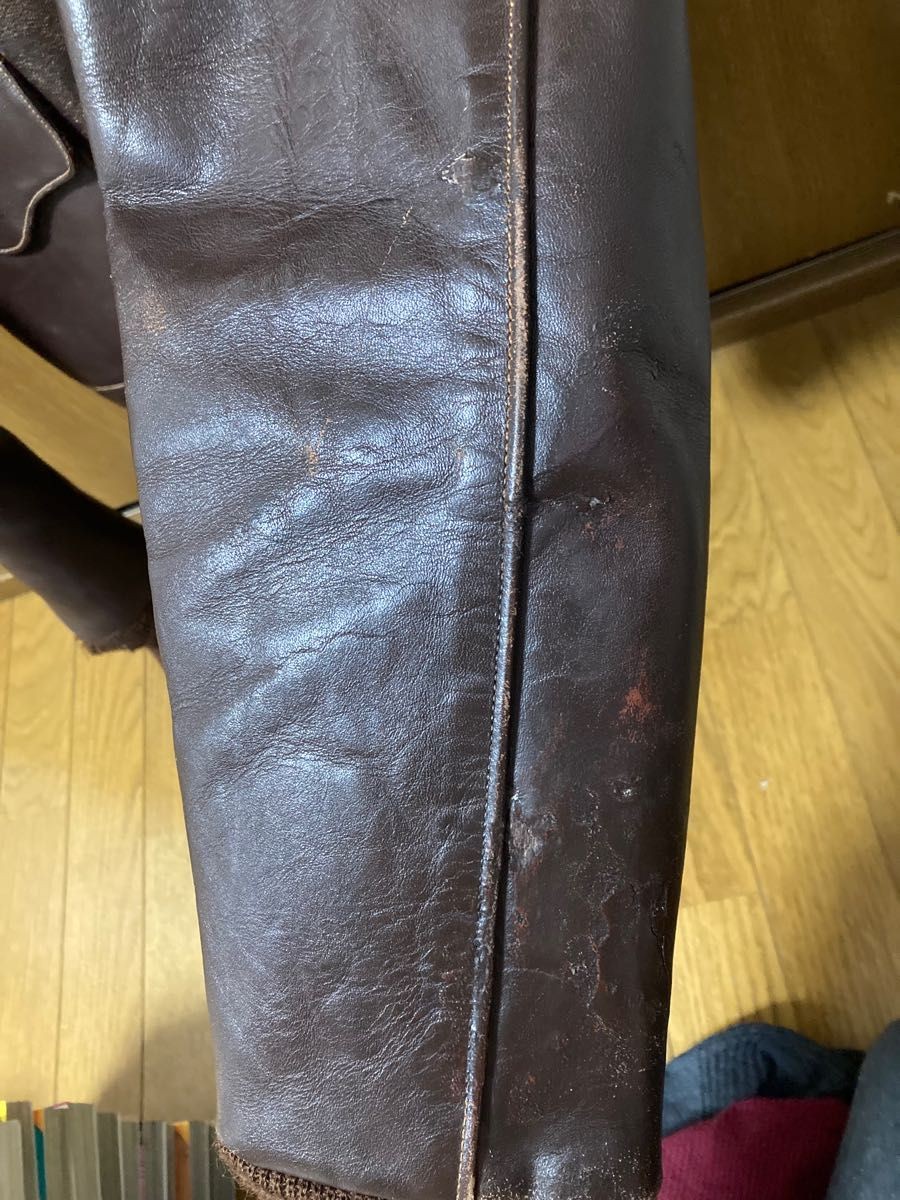 Buzz Rickson's A2 Leather Jacket size 36 Horsehid… - image 8