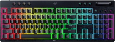 Razer BlackWidow V4 HyperSpeed Orange Switch Keyboard Black Certified Refurb