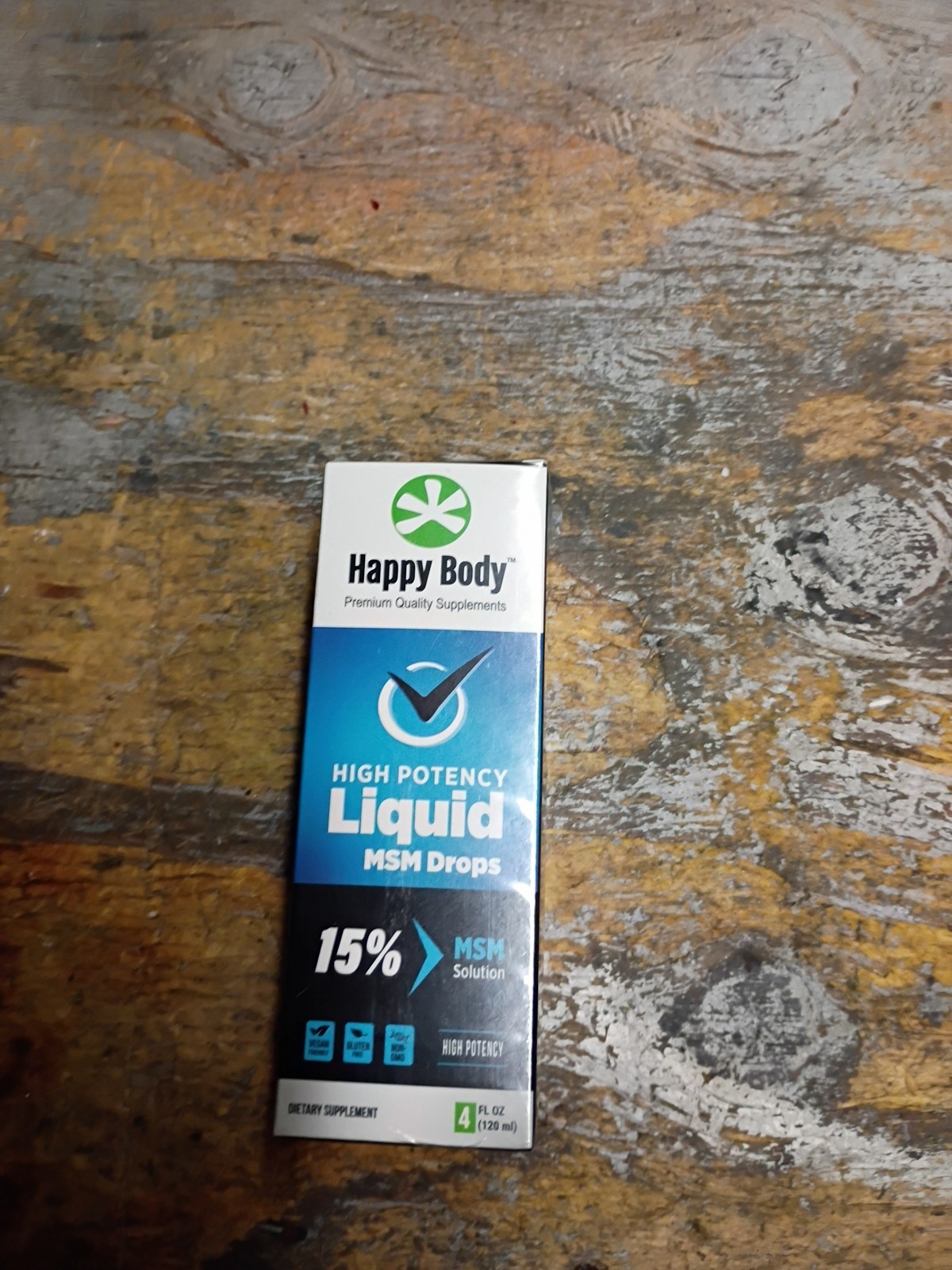 By Happy Body The Highest Msm Content In Liquid Msm Suppleme
