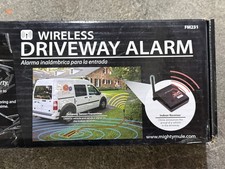 Mighty Mule FM231 Wireless Driveway Alarm System   NEW/Open Box   Complete Kit