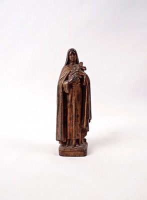 Statuette in Mordorian rule of Saint Teresa of Lisieux late 19th century