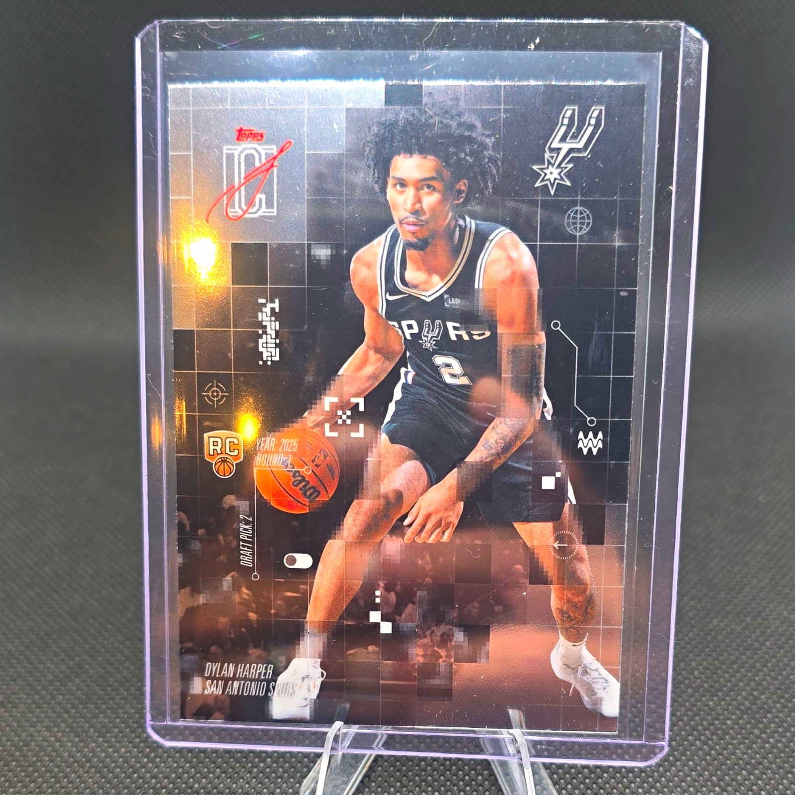 Topps Signature Class 2025-26 Dylan Harper RC After Image Insert #AF-2 Spurs