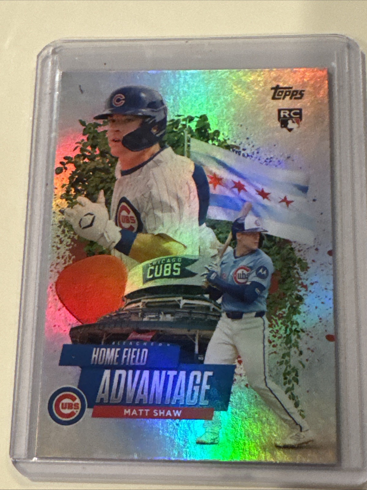 2025 Topps Update Series - Home Field Advantage Matt Shaw #HA-44 (RC)