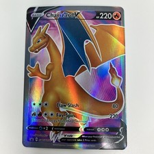 Carte Promo Pokémon Charizard V SWSH050 Promo Holo Spada e Scudo 220 HP