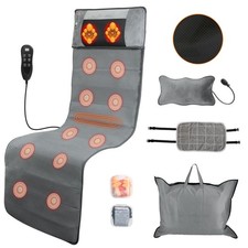 Full Body Massage Electric Massage Mat Heat Vibration Massage Pad Heat Massage
