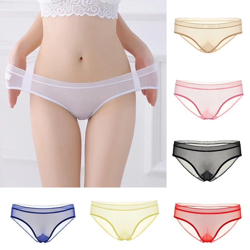 Women Underwear Comfy Lace Knicker Lingerie Panties Sexy See