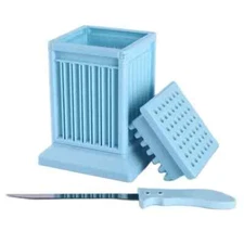 BBQ Meat String Machine 49 Holes Barbecue Skewer Tools Kebab Maker Box Kitchen