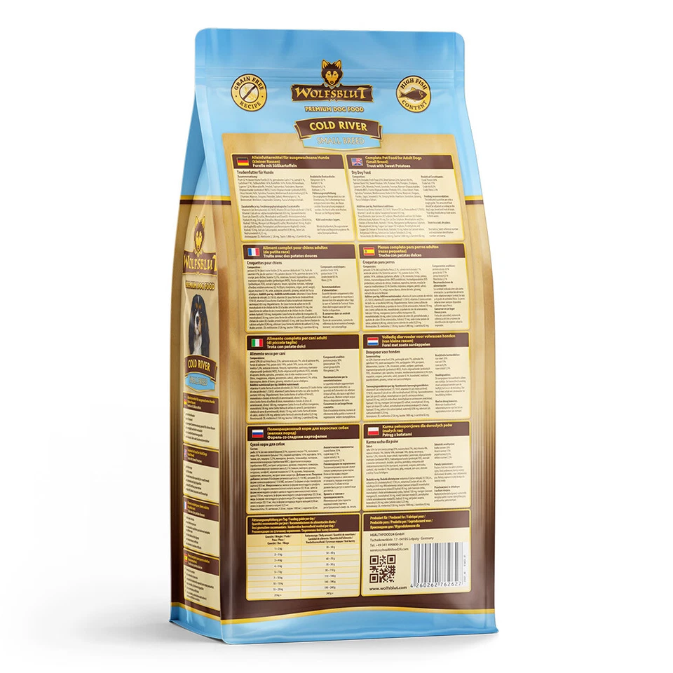 Wolfsblut - Cold River Small Breed - 2 kg - Hundefutter - Bild 3 von 4