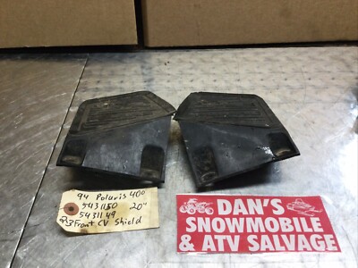 CV Shield Joint Guards # 5431149, 5431150 Polaris 1994 ATV 400