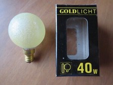 PAULMANN MINI GLOBE G50 EISKRISTALL BERNSTEIN 135.47  E14 40W Glühbirne DIMMBAR