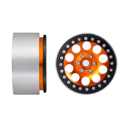 4PCS 2.2'' Beadlock Wheels Rims for 1/10 RC Crawler SCX10 90046 90048 TRX4 D90 - Picture 8 of 8