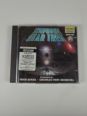 Symphonic Star Trek CD & Game Erich Kunzel Cincinnati Pops Orchestra *POLISHED*