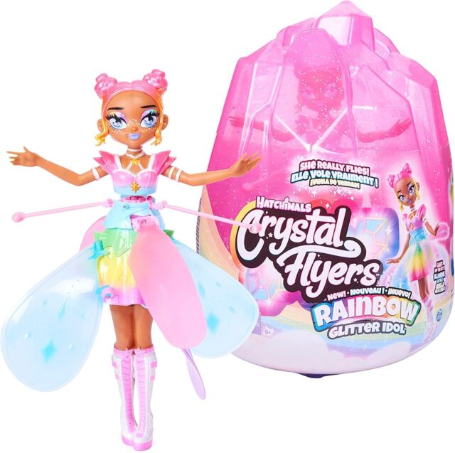Hatchimals Pixies Crystal Flyers Rainbow Glitter Idol Magical Flying Toy Doll...