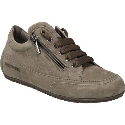 Candice Cooper Sneaker ROCK ZIP, Rauleder, Beige, Damen