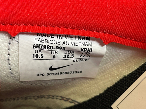 Nike Dunk Low "Chicago" AH7979-992, Sz UK 8, EU 42.5, Red, White & Black - Picture 11 of 11