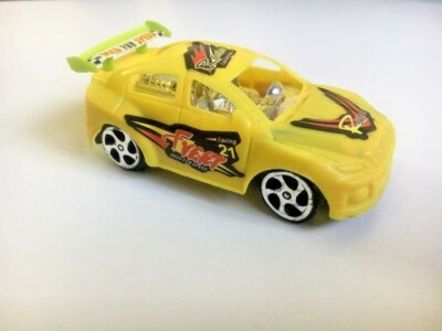 Kids Toy Sports Car Racing Game Hot Wheel 3 Years Yellow Color Made plastic 