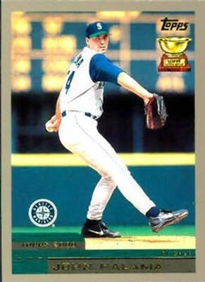 #343 John Halama - Seattle Mariners - 2000 Topps Baseball