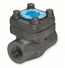 Sharpe Valves 4371001550 1-1/2" Fnpt Forged Carbon Steel Piston Check Valve