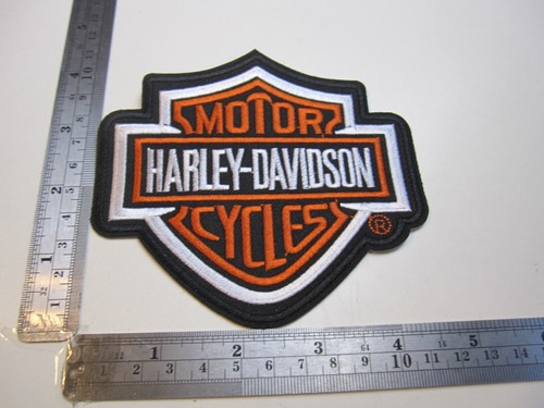Vintage Harley Davidson Motor Cycles Shield Style Patch
