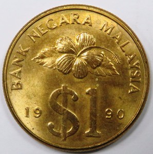 C004-35 TO 37 # MALAYSIA  1 RINGGIT, 1990, VF  eBay