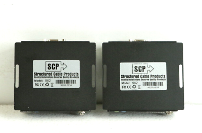 SCP 962 HDBaseT 4K Lite Transmitter/ Receiver W. Bi-directional IR & RS232  k965