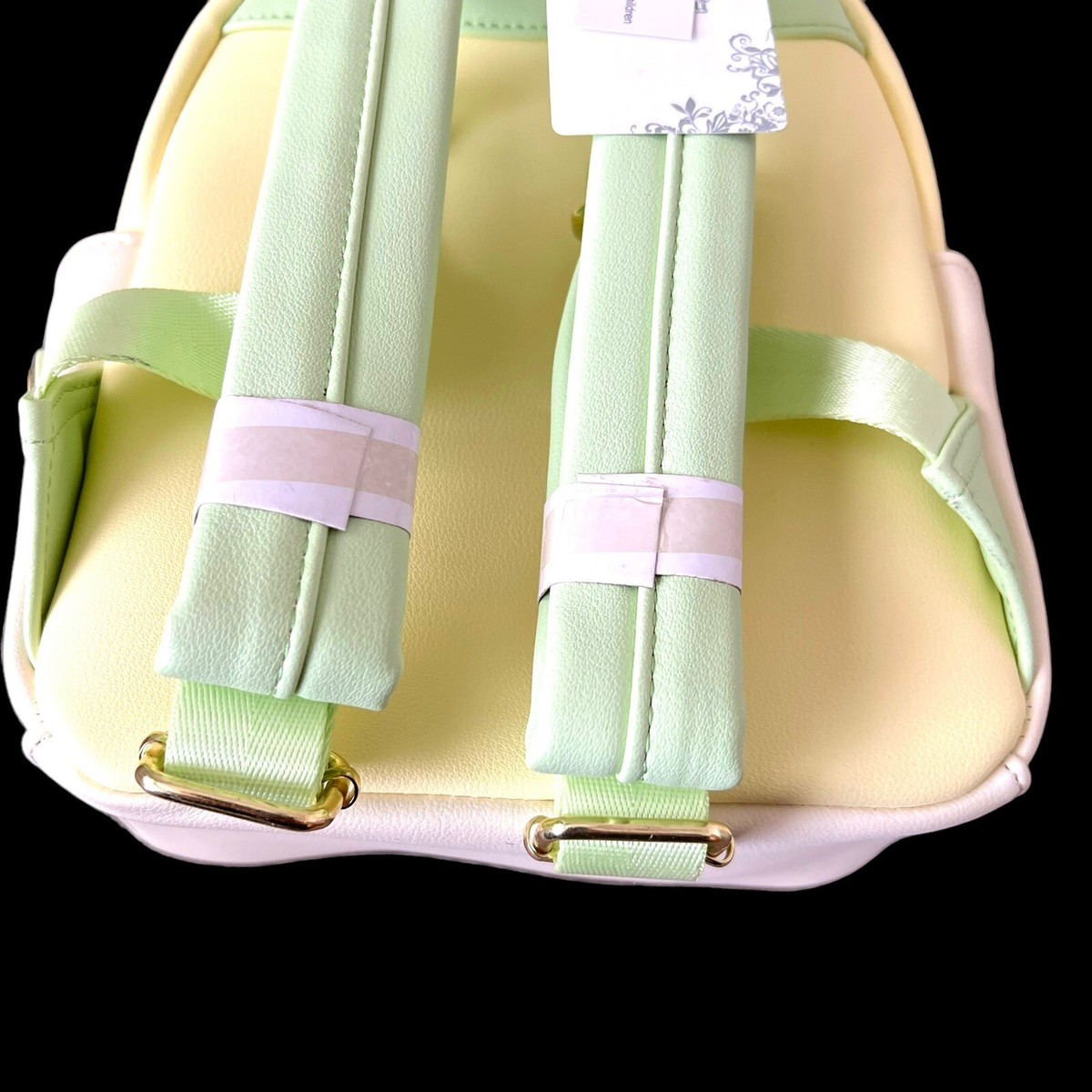 Disney Loungefly Tinkerbell Top Knot Mini Backpack New NWT Rare Tinkerbell Loungefly mini backpack New | Mercari main image 2