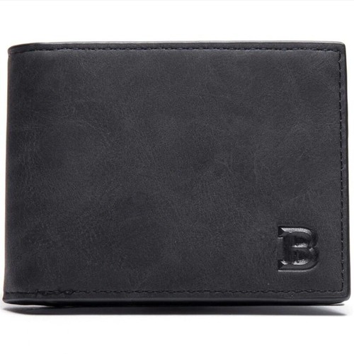 Herren Geldbörse Portemonnaie Luxus Karten Scheine Münzen Halter Kunstleder Etui Männer Geschenk - Bild 3 von 7