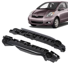 Fit For 07-11 Toyota Yaris Hatchback Front Bumper Bracket Right & Left