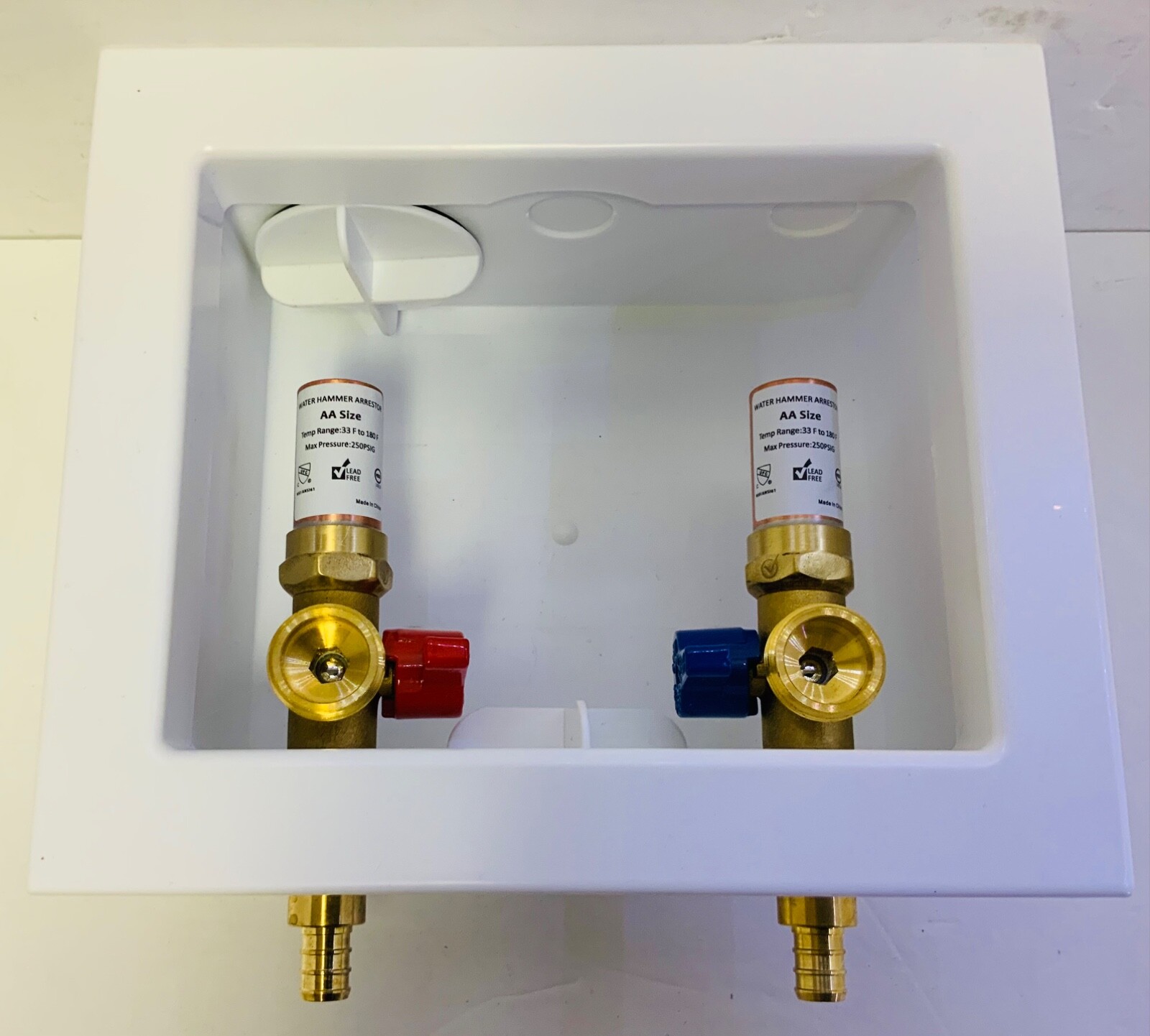 Washer Water Hammer Arrestor AA size Lead Free Brass eBay