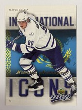 Nik Antropov 2006-07 Upper Deck MVP International Icons #II23 - Maple Leafs