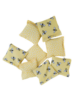 Bumble Bee Cornhole Mini 3 inch toss bags fun replacement mini bean bag toss