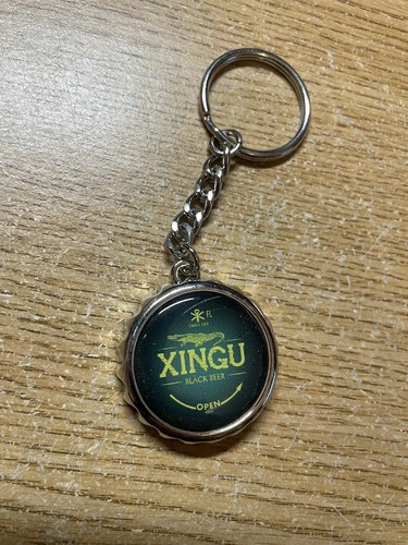 XINGU Brazil Beer Promo Items, Button Pin, Keychain bottle opener - Picture 3 of 5
