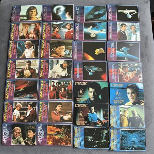 Star Trek phone cards- Wrath Of Khan, movies, Deep Space Nine, TOS, Undiscovered - Afbeelding 1 van 7