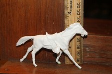 Vintage ca. 1960's Plastic Horse White