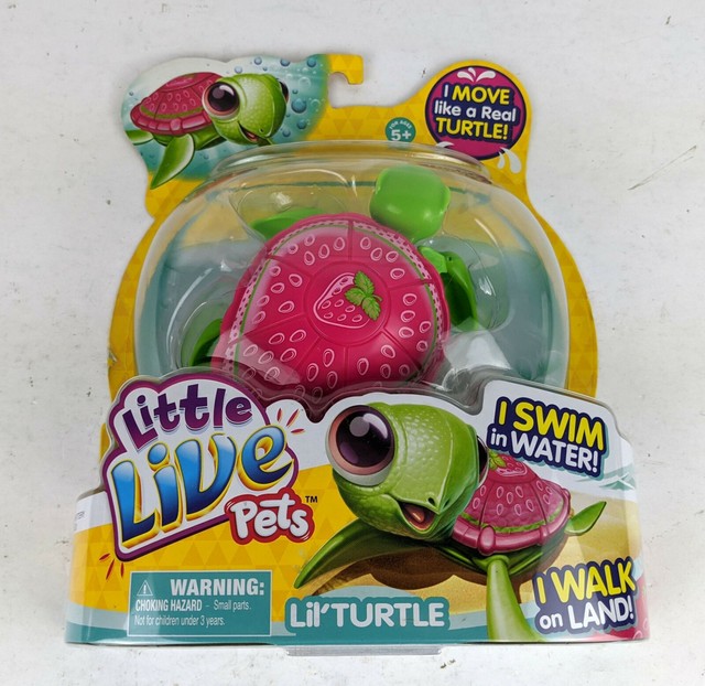 little live pets turtle green