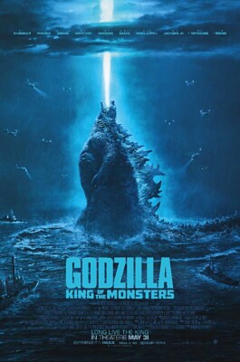 GODZILLA ON MONSTER  USオリジナル映画ポスター Godzilla King of the Monsters Movie Premium POSTER MADE IN USA