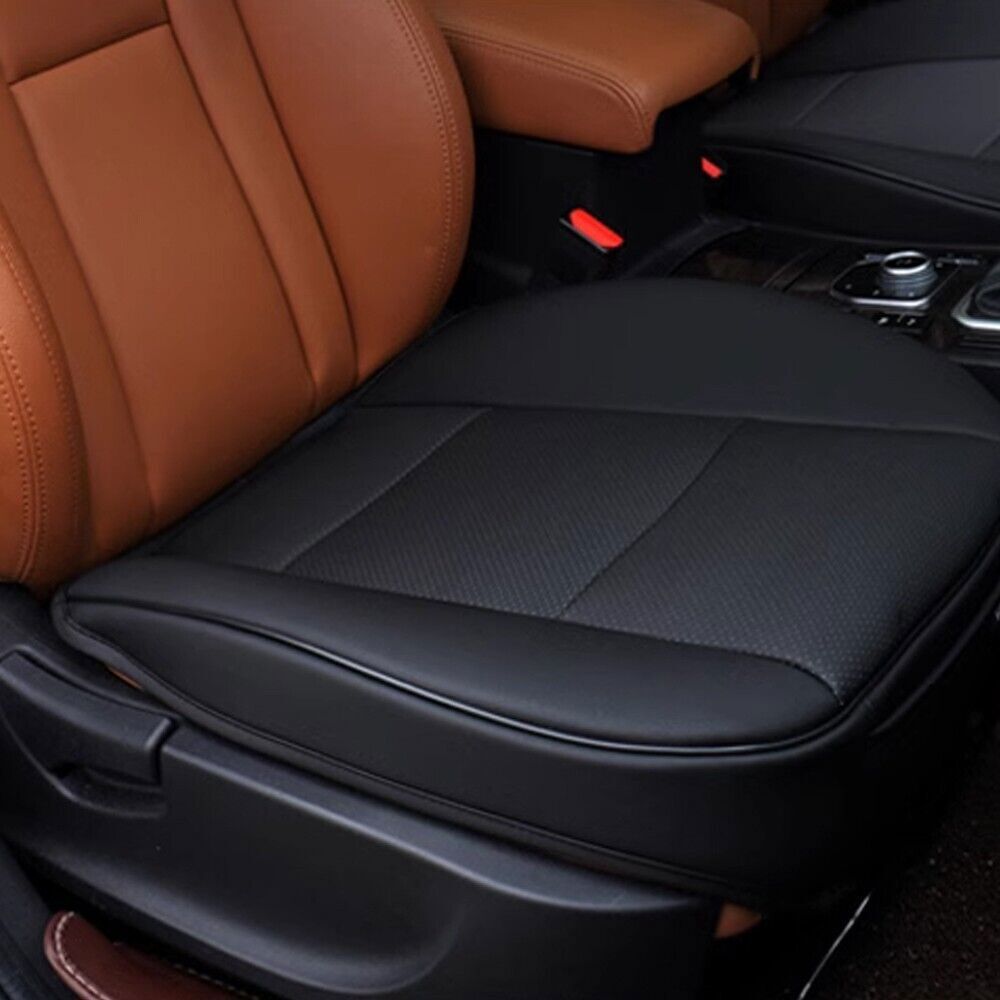 Car Front Seat Cover Full Surround Leather Chair Cushion Mat For