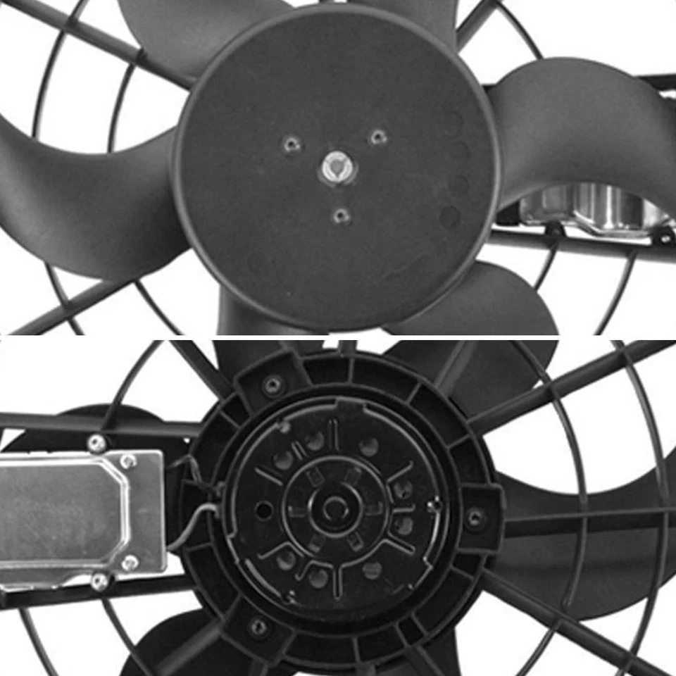 Conjunto de ventilador de refrigeración del radiador para BMW Serie 3 E46 323 325i 328i 330i 1999-2005 Foto 4 de 4