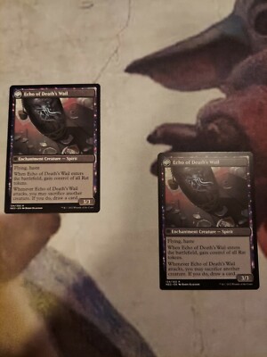 Magic: The Gathering Tribute To Horobi // Echo Of Death's Wail (124) - Kamigawa: Neon Dynasty Rare Saga Creature